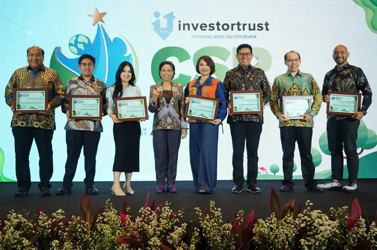 Eagle high bwpt raih merit achievement awards di investortrust csr awards 2025