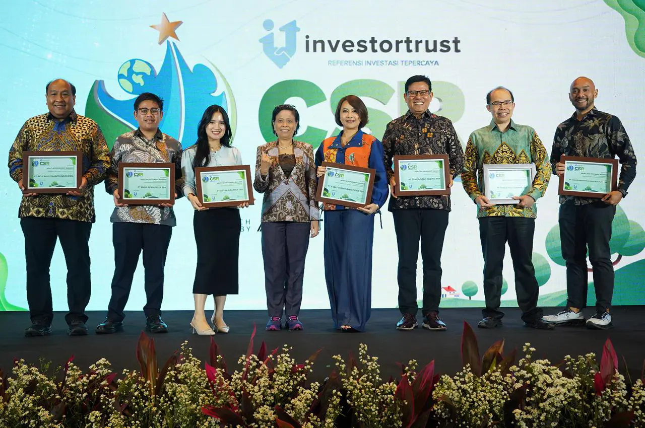 Eagle high bwpt raih merit achievement awards di investortrust csr awards 2025